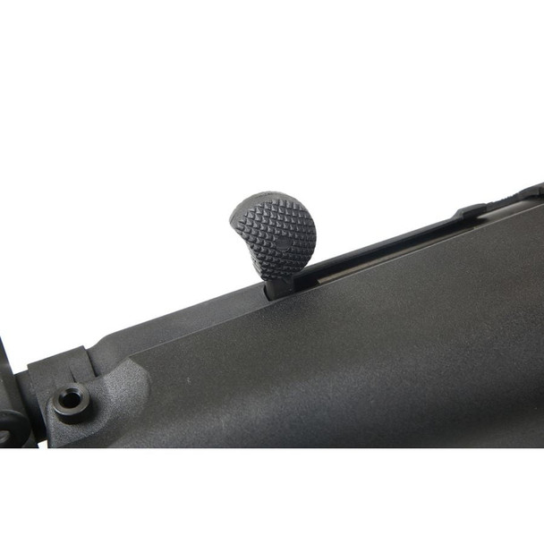 SRC SR5-A2 Swat Series SMG Co2 Powered Blowback Airsoft Rifle with Fixed Stock in Black (COB-402 TM)