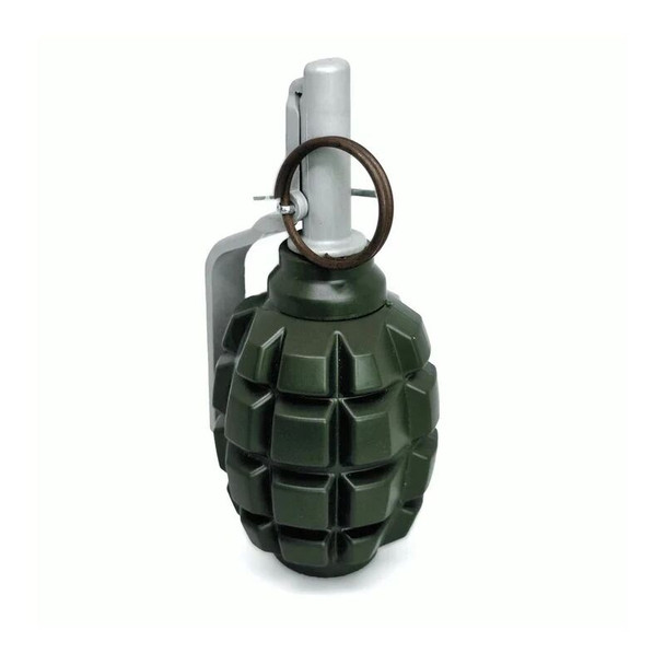 Pyrosoft Airsoft Hand Grenade PIRO-F1-M Chalk in Army Green - Pack of 8