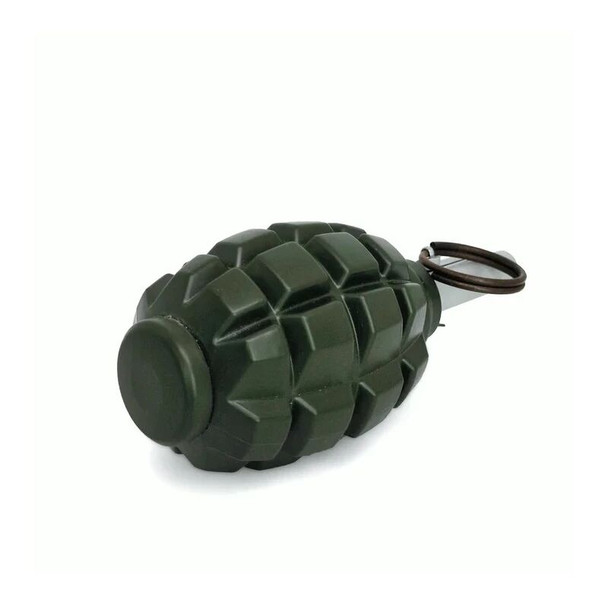 Pyrosoft Airsoft Hand Grenade PIRO-F1-M Chalk in Army Green - Pack of 8