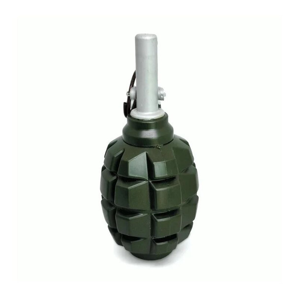Pyrosoft Airsoft Hand Grenade PIRO-F1-M Chalk in Army Green - Pack of 8