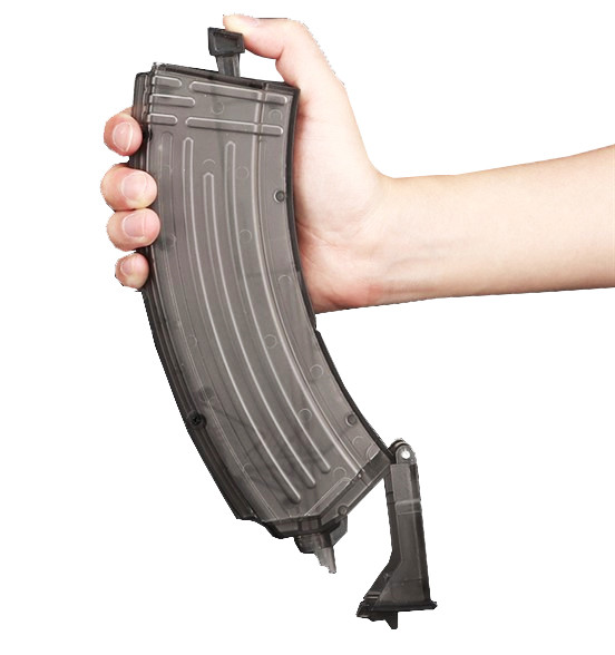 Bulldog Mock AK Airsoft Magazine Speed Loader in Transparent (500 Rounds)