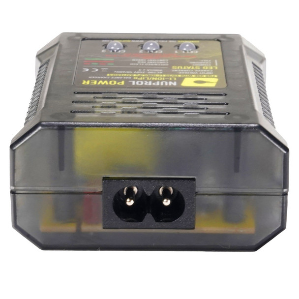 Nuprol LiPo/Li-Ion Compact Balance Airsoft Battery Charger with LED Indicators (2S/3S)
