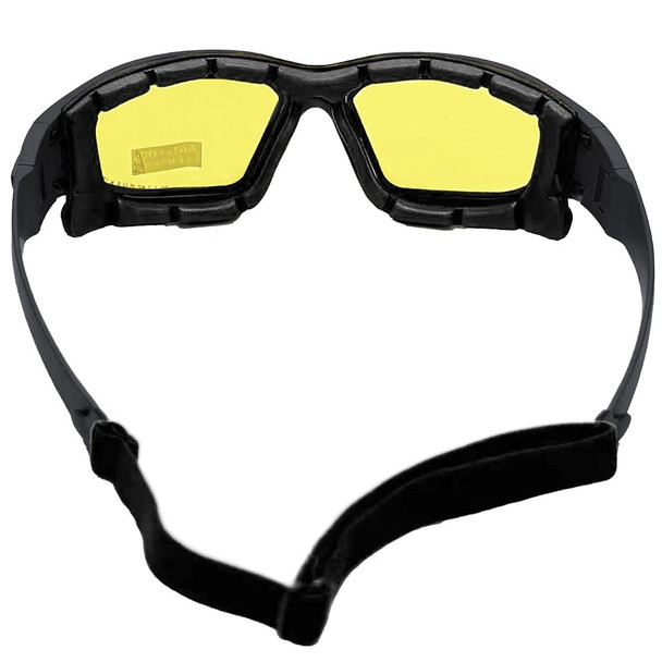 Nuprol - Defence Pro EN166 Anti-Fog THERMAL Airsoft Eyewear in Black/Yellow