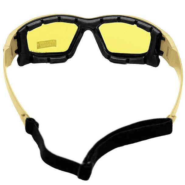 Nuprol - Defence Pro EN166 Anti-Scratch THERMAL Airsoft Eyewear in Desert Tan/Yellow