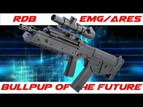 Ares/EMG Officially Licensed Kel-Tec RDB17 Bullpup AEG Airsoft Rifle in Black