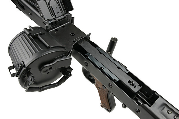 AGM - MG42 Full Metal WW2 Support Airsoft Machine Gun with Foldable & Adjustable Bipod in Blue