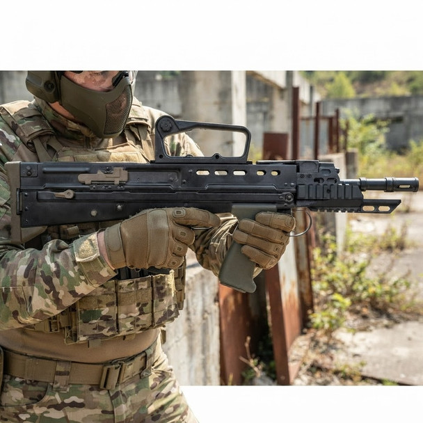 G&G Armament L85 AFV L22 Carbine 2.0 GT Advanced AEG Airsoft Rifle with ETU in Black