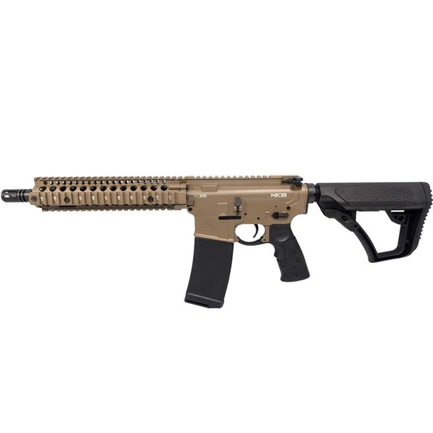 Double Eagle/EMG G106A Daniel Defense MK18 10.5inch MWS GBB M4 Rifle in Tan