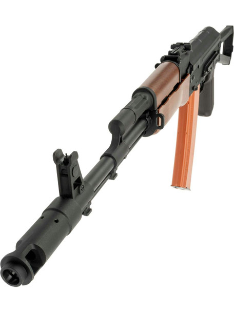 S&T AKS-74N AEG Sports Line Rifle with Side-Folding Stock in Faux Wood Finish
