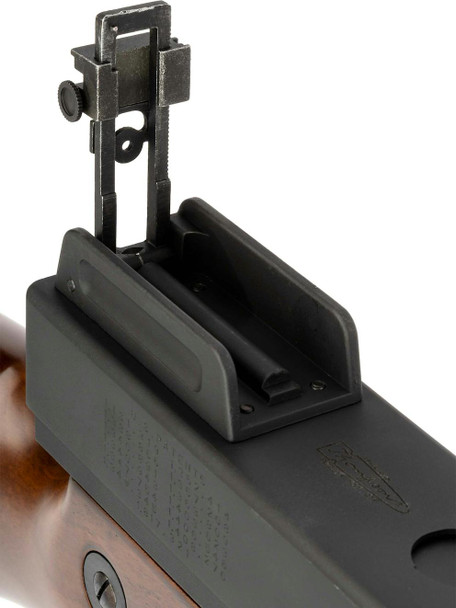 Cybergun Thompson M1928 "Chicago Typewriter" AEG Airsoft Rifle in Wood