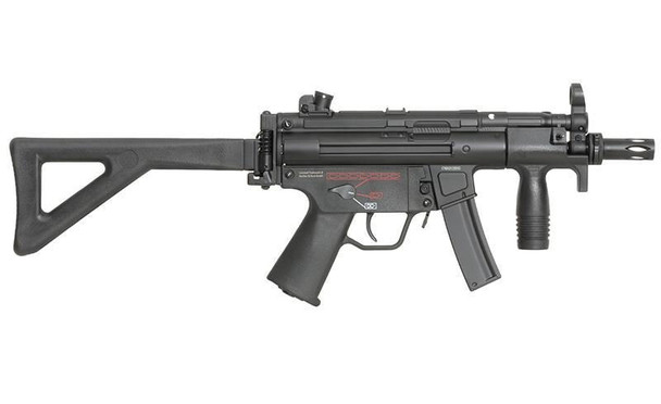 H&K MP5 PDW Full Metal AEG Airsoft Rifle with Eshooter ETU GEN-2 in Black (CM041PDW)