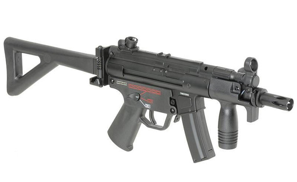 H&K MP5 PDW Full Metal AEG Airsoft Rifle with Eshooter ETU GEN-2 in Black (CM041PDW)