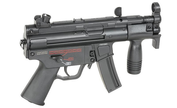 H&K MP5K Full Metal AEG SMG Airsoft Rifle with Eshooter ETU GEN-2 in Black (CM041K)