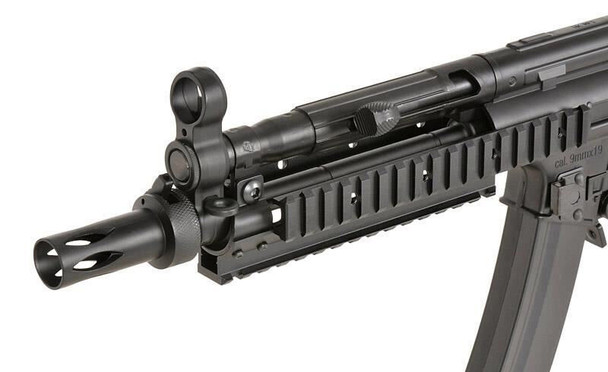 H&K MP5A4 RIS Full Metal AEG Airsoft Rifle with Eshooter ETU GEN-2 in Black (CM041B)