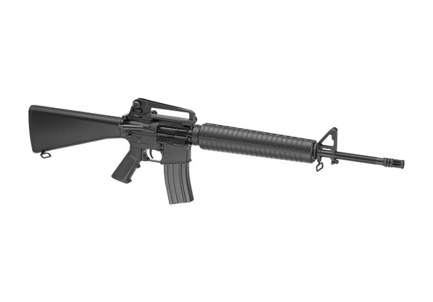Cyma CM009A3 Metal Body M16A3 AEG Airsoft Rifle with Fixed Stock in Black