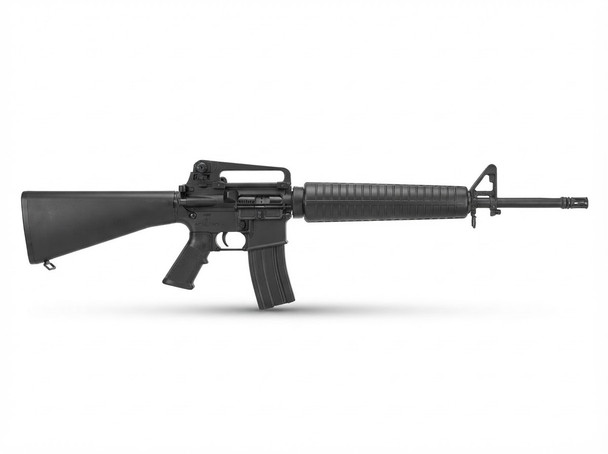 Cyma CM009A3 Metal Body M16A3 AEG Airsoft Rifle with Fixed Stock in Black
