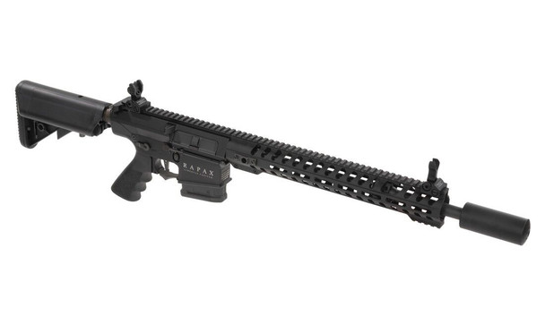 Secutor Rapax XXI M11 (DMR) AEG Airsoft Rifle with Adjustable Stock in Black