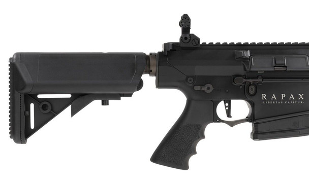 Secutor Rapax XXI M11 (DMR) AEG Airsoft Rifle with Adjustable Stock in Black