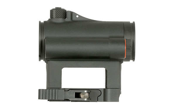 JJ Airsoft ZV-1 Collimator Replica Red Dot Sight with Low and High Mount in Black