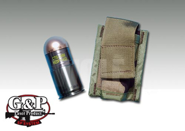 G&P M203 BB 40mm Grenade with MOLLE WC pouch