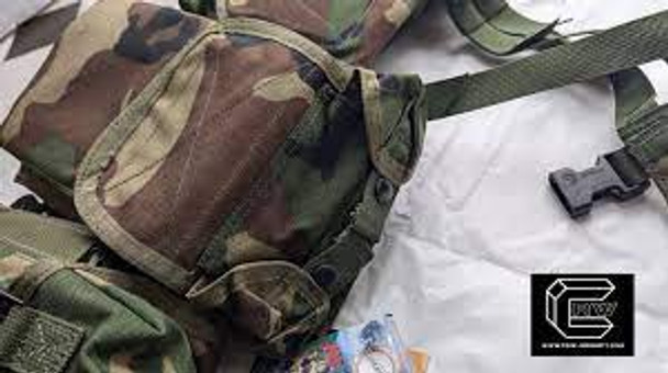 Guarder 1195G Modular Load Bearing Vest Woodland Camo