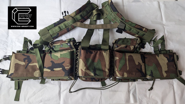 Guarder 1195G Modular Load Bearing Vest Woodland Camo