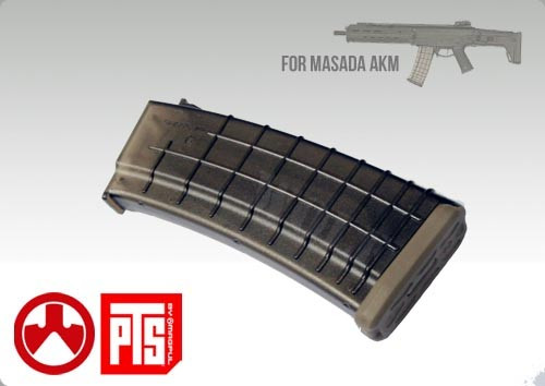 Magpul PTS Masada AKM Magazine 160rd - Dark Earth