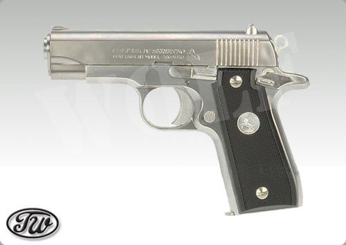 トイガン TANAKA COLT GOVERNMENT MODEL .380 AUTO Tanaka Government .380 Auto Chrome Stainless GBB Pistol