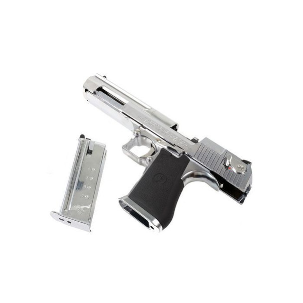 Tokyo Marui Desert Eagle .50AE Chrome Stainless GBB Airsoft Pistol
