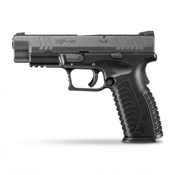 Tokyo Marui XDM-40 GBB Airsoft Pistol shown in left-side profile on white