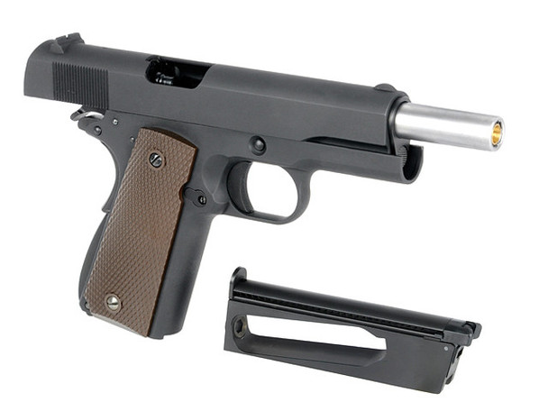 WE Colt Government M1911 Airsoft GBB Pistol