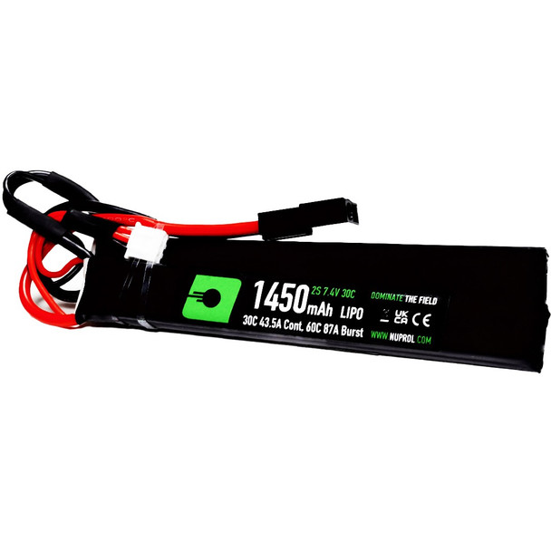 NP Power 1450mah 7.4v 25c Lipo Nunchuck Battery