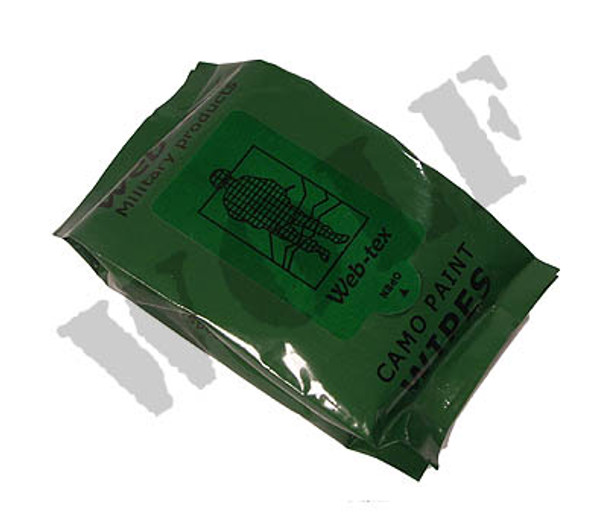 Webtex Camo Face Wipes
