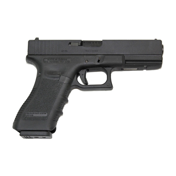 WE Glock 17 Gen 3 GBB Pistol (Black)