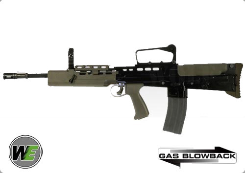 WE L85 / SA80 Open Bolt GBB Rifle