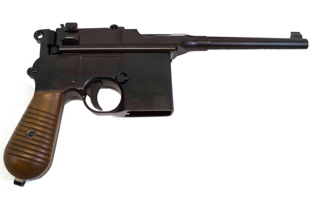 WE 712 M712 'Broomhandle Mauser' GBB Pistol with Stock/Holster