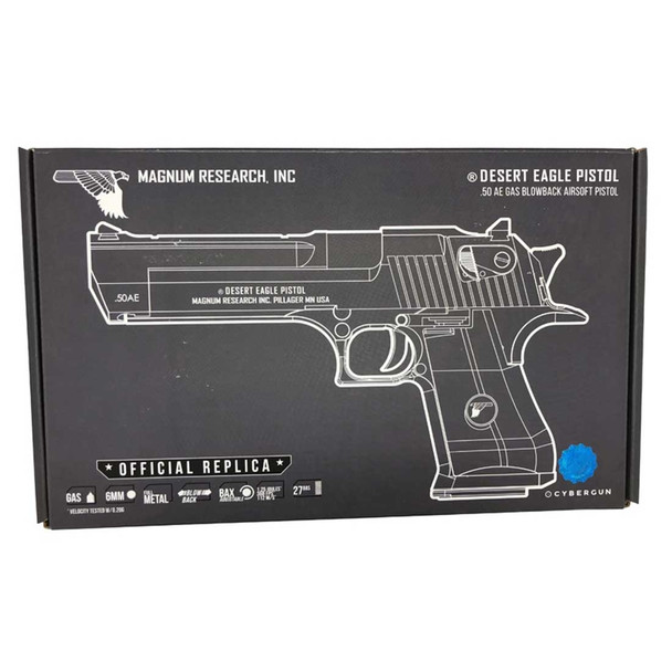 Cybergun Magnum Research Inc. Desert Eagle 50AE GBB Airsoft