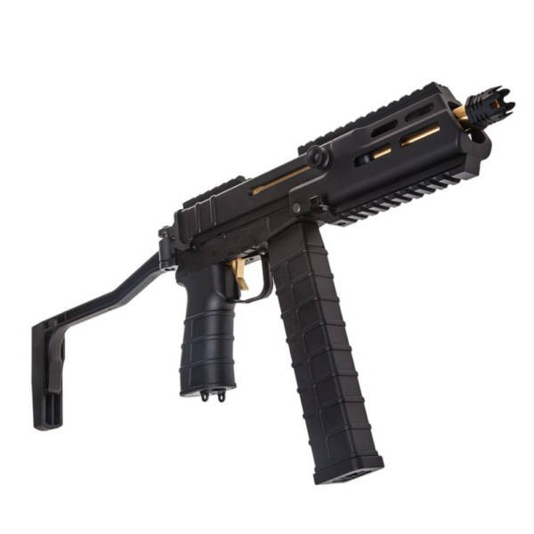 Tokyo Marui Scorpion Mod M Airsoft AEG Black and Gold