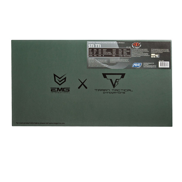 EMG STI/TTI Licensed JW3 2011 Combat Master Airsoft Gas Blowback Pistol