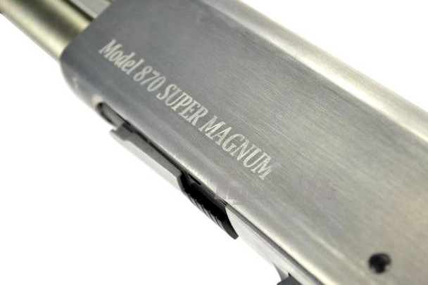 S&T M870 Marine Stainless Airsoft Spring Shotgun (Wood & Metal)