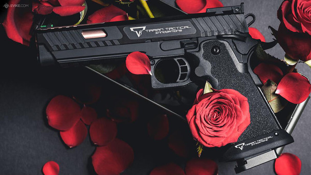 EMG Taran Tactical International Island Recon 2011 Combat Master Airsoft Gas Blowback Pistol