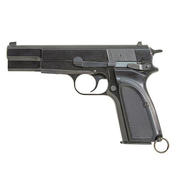 WE Browning Hi-Power MkIII Mk3 GBB Airsoft Pistol - Black