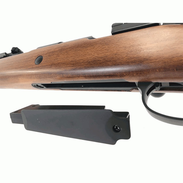 S&T/Snow Wolf Mauser KAR98K Airsoft Spring Sniper Rifle - Wood & Metal