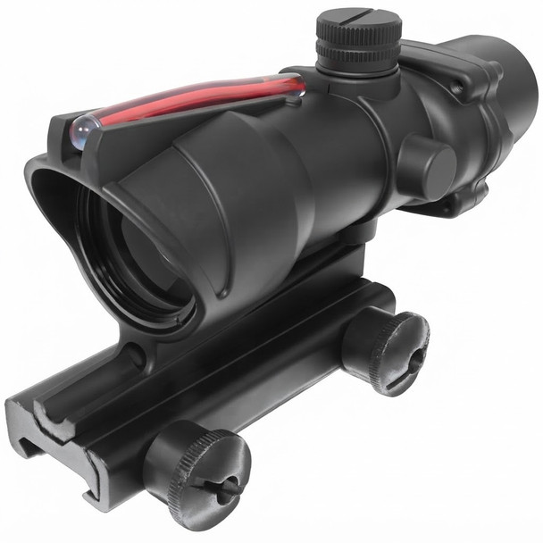 Nuprol NP ACOG 4 x 32 Red Fiber Sight Black