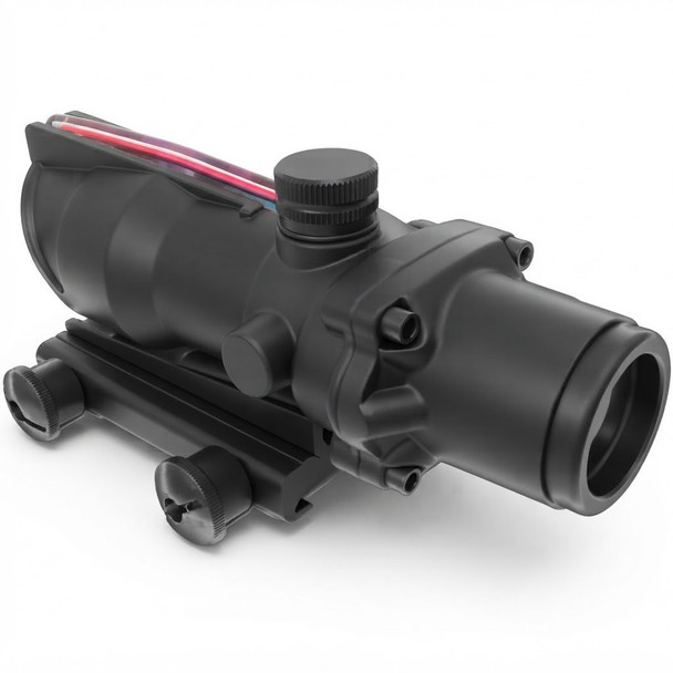 Nuprol NP ACOG 4 x 32 Red Fiber Sight Black
