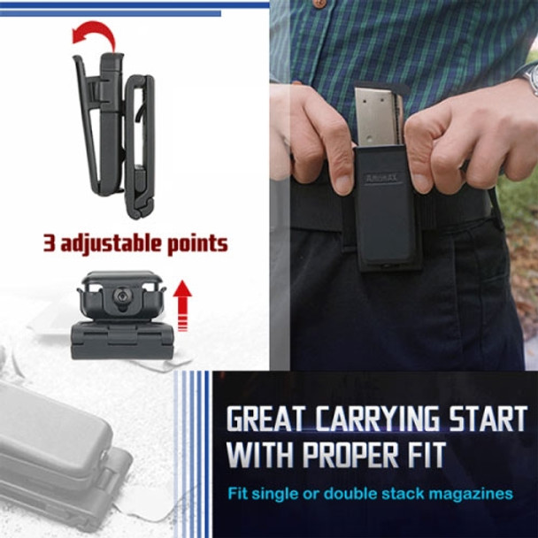 Amomax Universal Single Mag Pouch - Black