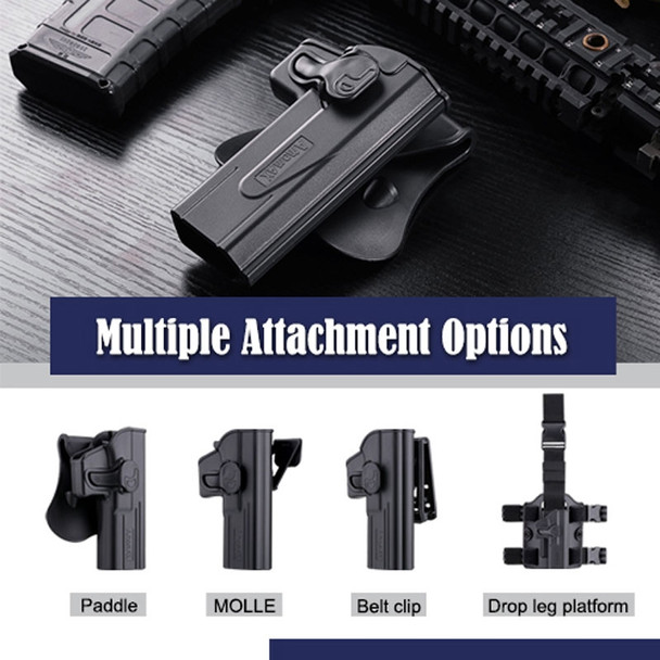 Amomax CZ Shadow 2 Holster - Black