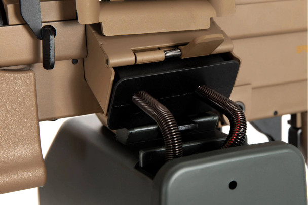 Specna Arms SA-249 MK1 CORE™with Skeleton Stock in Tan Specna Arms SA-249 MK1 CORE™with Skeleton Stock in Tan