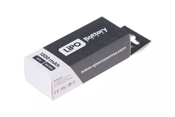 Specna Arms LiPo 11,1V 1300mAh 15/30C Battery