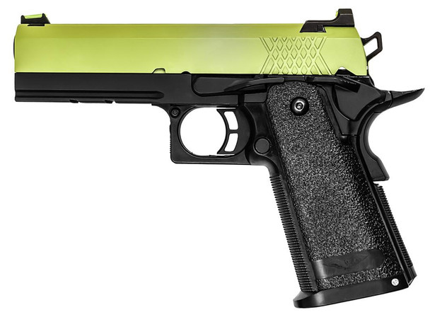 Raven Hi Capa 4.3 Gas Blowback Airsoft Pistol in Green